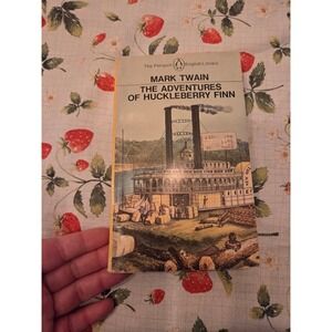 The Adventures of Huckleberry Finn Mark Twain Penguin English Library Paperback